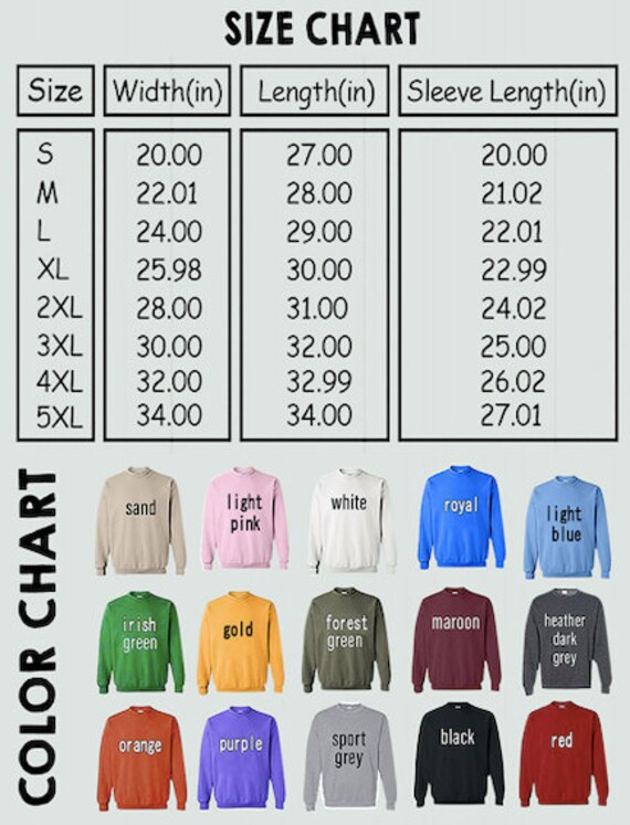 Semi-editable Gildan 18600 Size Color Chart Gildan Full Zip Hooded  Sweatshirt Size Chart Gildan Zip Hoodie Colors G186 Size Chart 