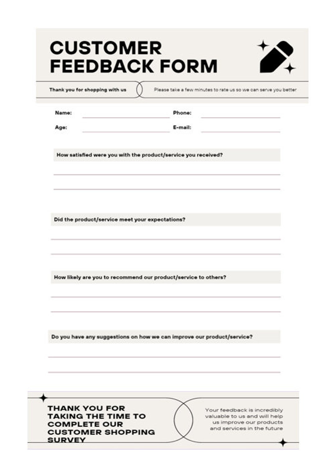 Image 9 for Customer Business Review Template