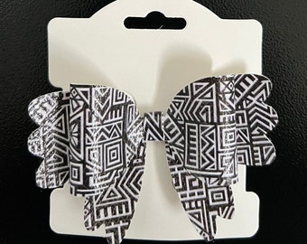 Black and White Retro Style Hair clip