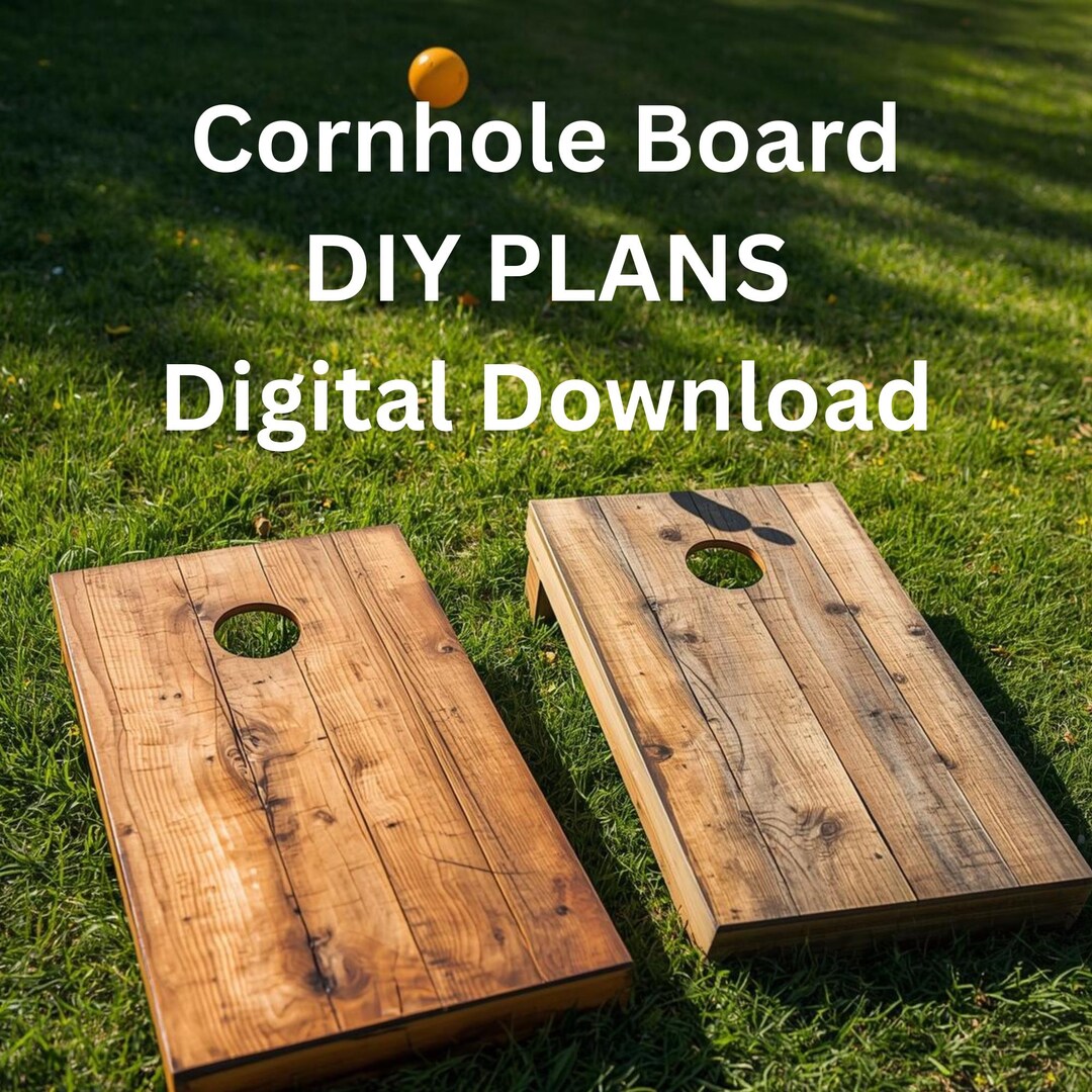 Regulation Cornhole Board Plans PDF – DIY Build, Woodworking Blueprint ...