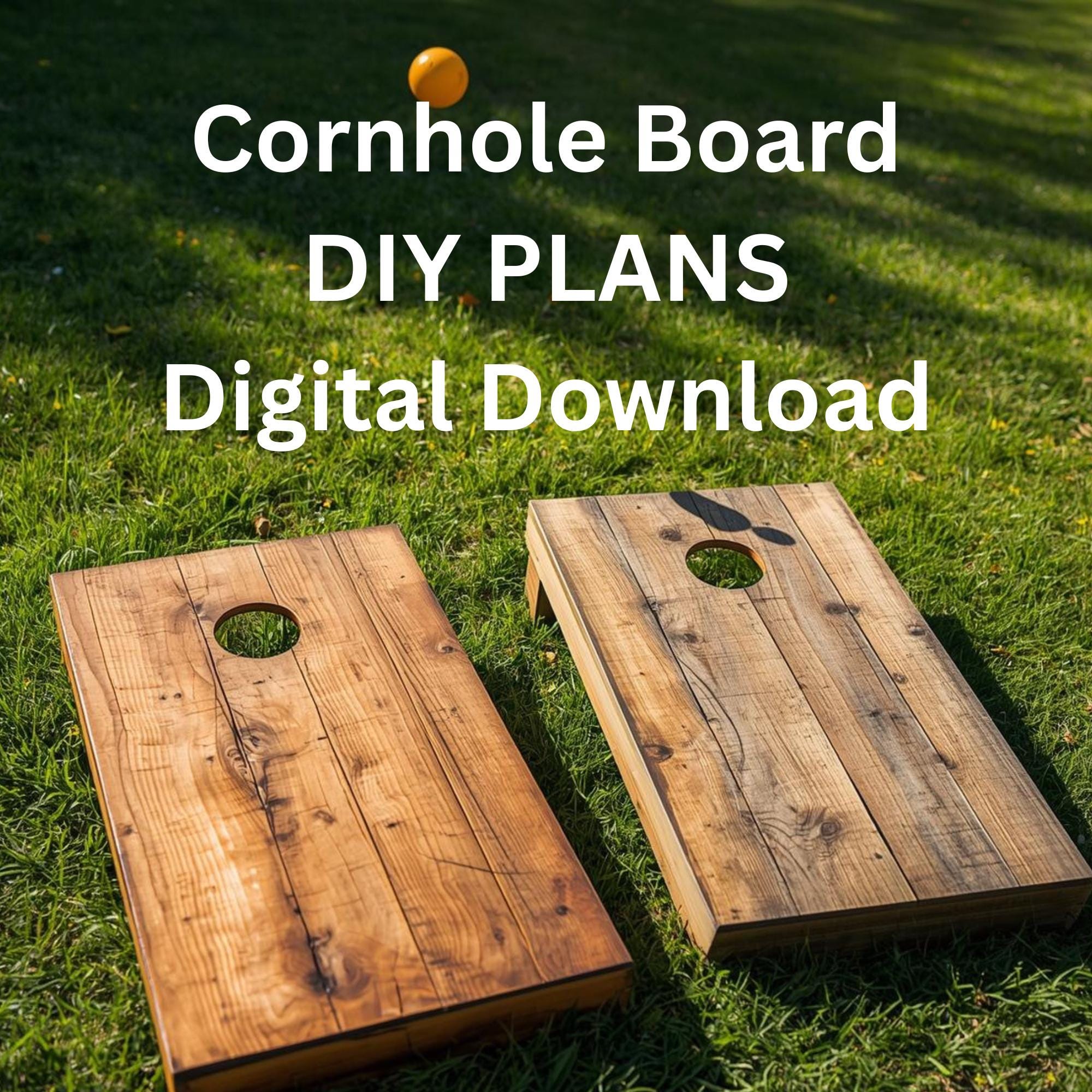 Regulation Cornhole Board Plans PDF – DIY Build, Woodworking Blueprint ...