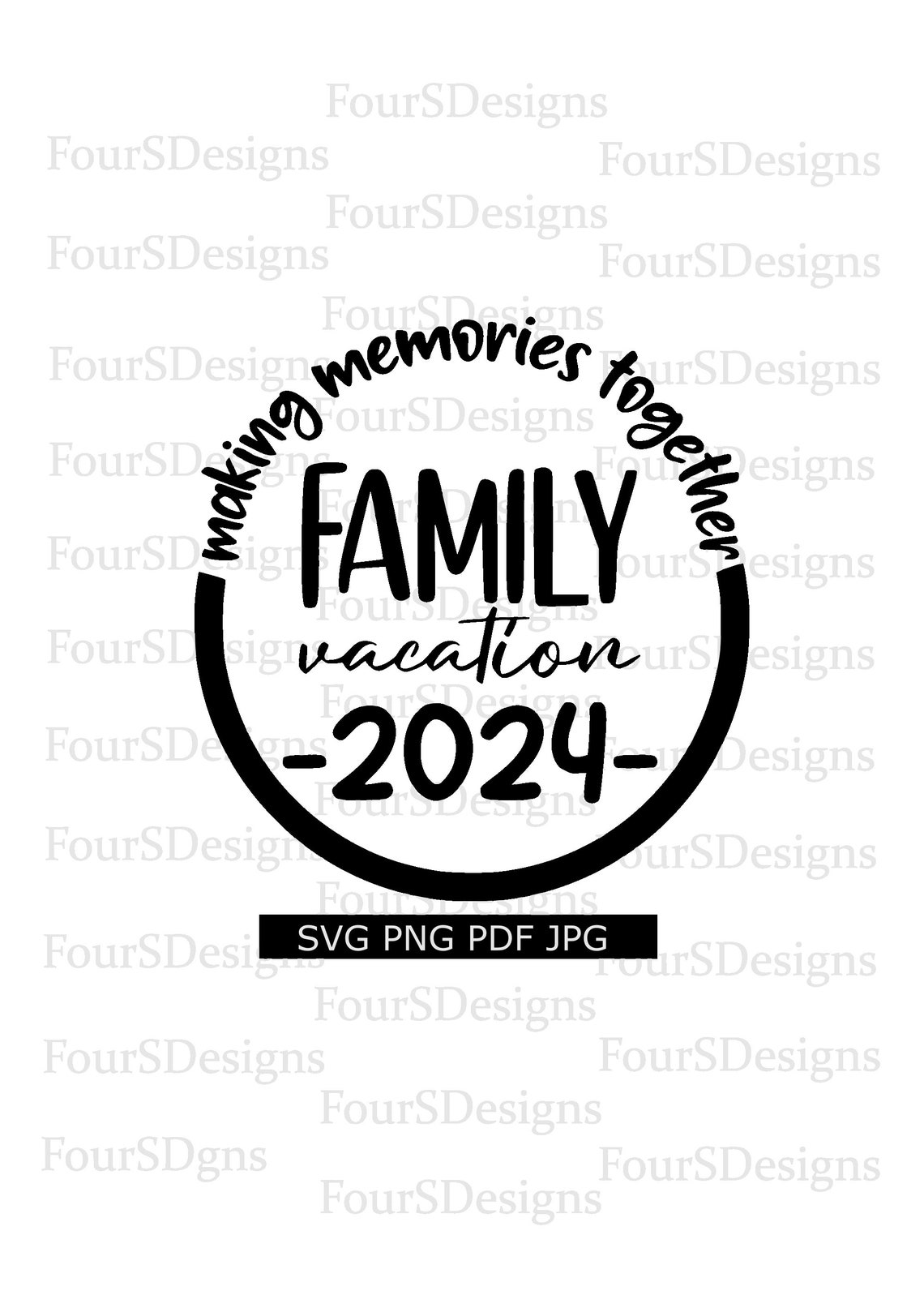 Family Trip 2024 SVG PNG, Family Vacation 2024 Svg, Summer 2024 Svg