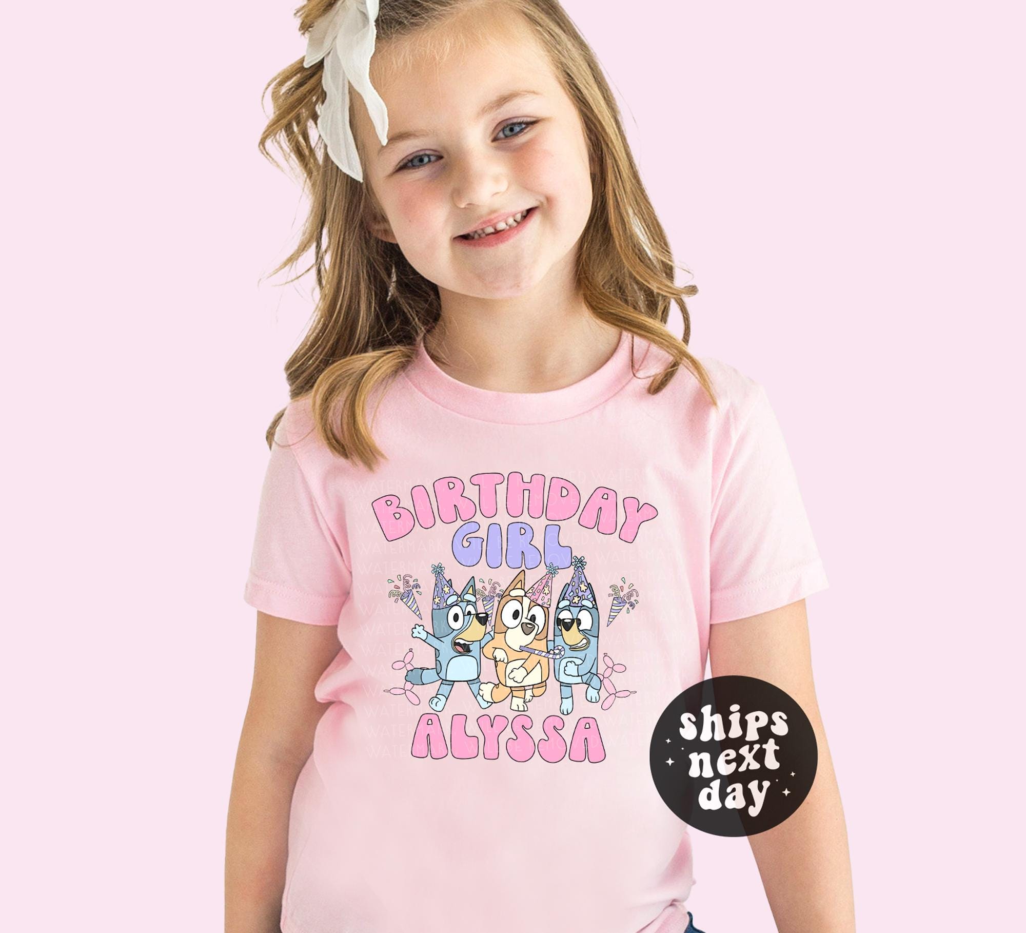 Custom Birthday Girl Shirt