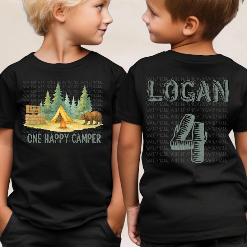 two young boys standing next to each other