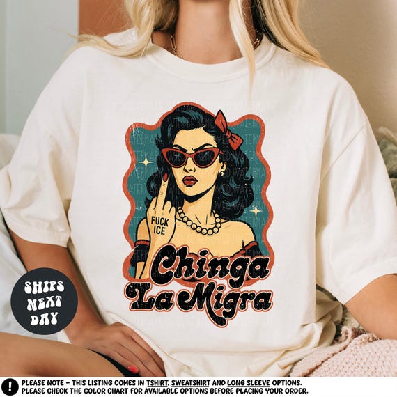 Protest Shirt Chinga La Migra Anti Ice Shirt Abolish Ice Shirt Ice Protest Shirt Anti Trump Shirt Pro Immigrant Shirt Social Justice Shirt