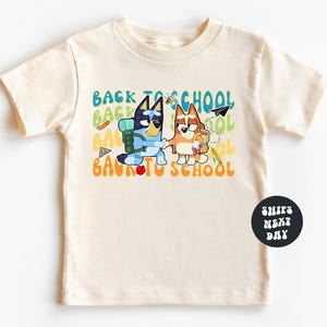 Blue Dog Back To School Shirt First Day Of School Shirt For Kids Blue Dog School Shirt Toddler Kids Teacher School Comfort Colors® Shirt