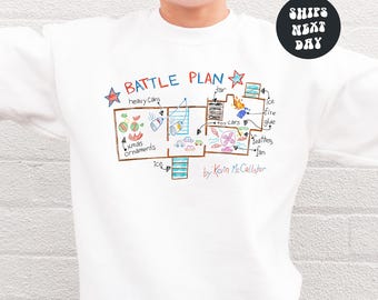 Christmas Sweatshirt 90s Christmas Movie Sweatshirt Home Alone Battle Plan Funny Kids Xmas Sweatshirt Kevin McCallister Christmas Sweatshirt