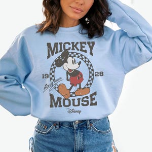 Disney Shirt Mickey Mouse Shirt Retro Mickey Sweatshirt Family Disney Trip Shirts Mickey Sweatshirt Magic Kingdom Shirt Best Day Ever Shirt image 5