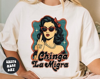 Protest Shirt Chinga La Migra Anti Ice Shirt Abolish Ice Shirt Ice Protest Shirt Anti Trump Shirt Pro Immigrant Shirt Social Justice Shirt