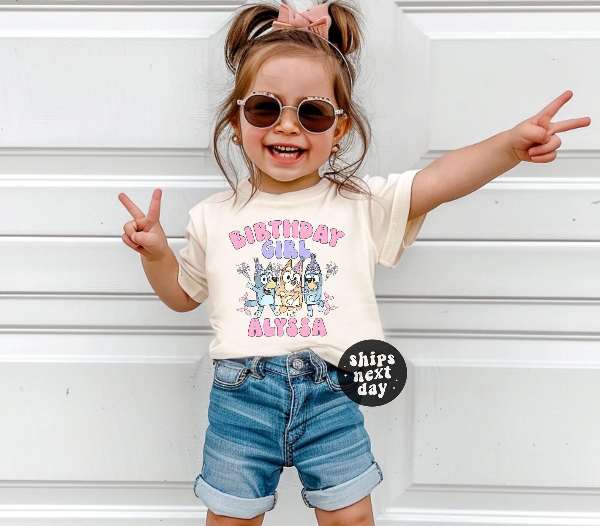 Custom Birthday Girl Shirt