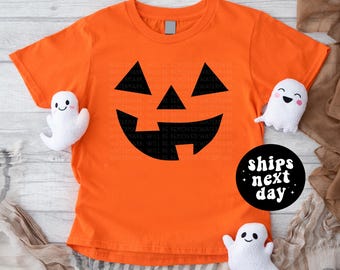 Halloween Shirt Pumpkin Shirt Kids Jack O Lantern Shirt Fall Shirts Toddler Pumpkin T-Shirt Halloween Tee Thanksgiving Shirt Cute Gift
