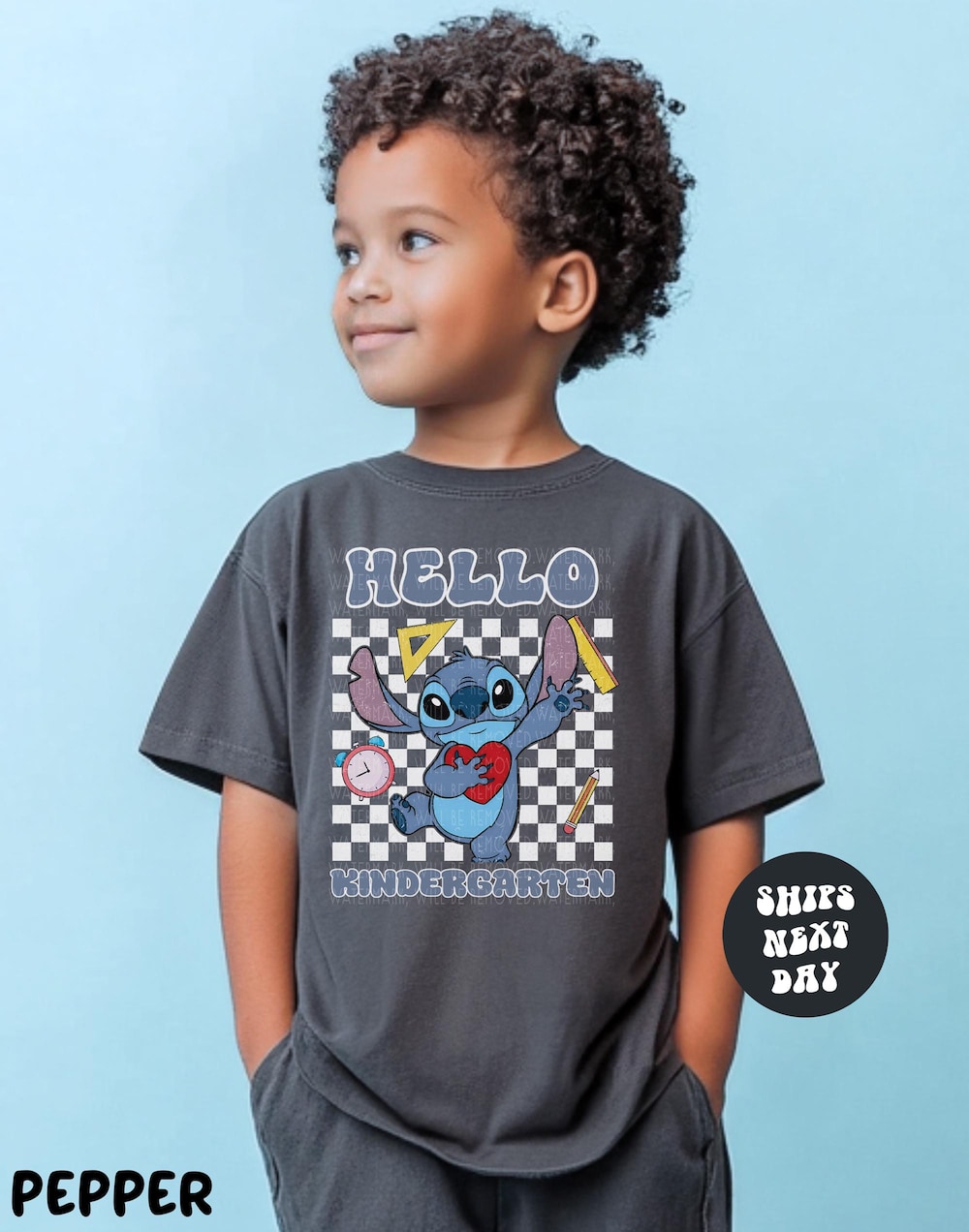 Back To School Shirt Kindergarten Stitch Back To School Shirt First Day Of School Kindergarten Teacher Back To School Comfort Shirt Teesummer