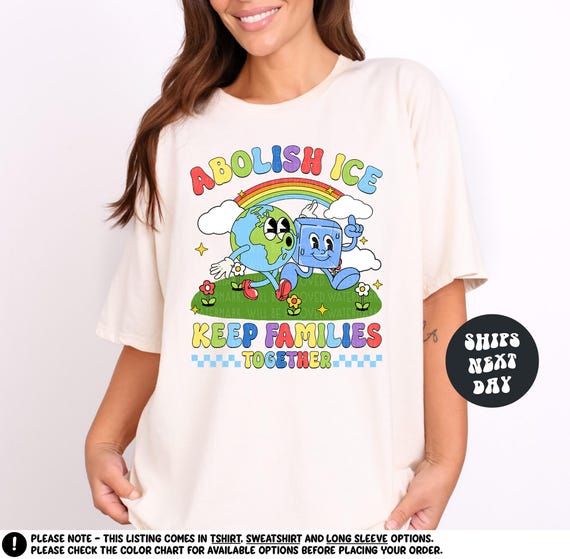 Protest Shirt Anti Ice Shirt Abolish Ice Shirt Keep Families Together Protest Tee Anti Trump Shirt Pro Immigrant Shirt Social Justice Shirt