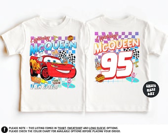 Disney Cars Shirt Retro Disney Lightning McQueen Cars Sweatshirt Rusteze Cars Shirt Piston Cup Shirt  Cars Sweatshirt Disneyland Trip