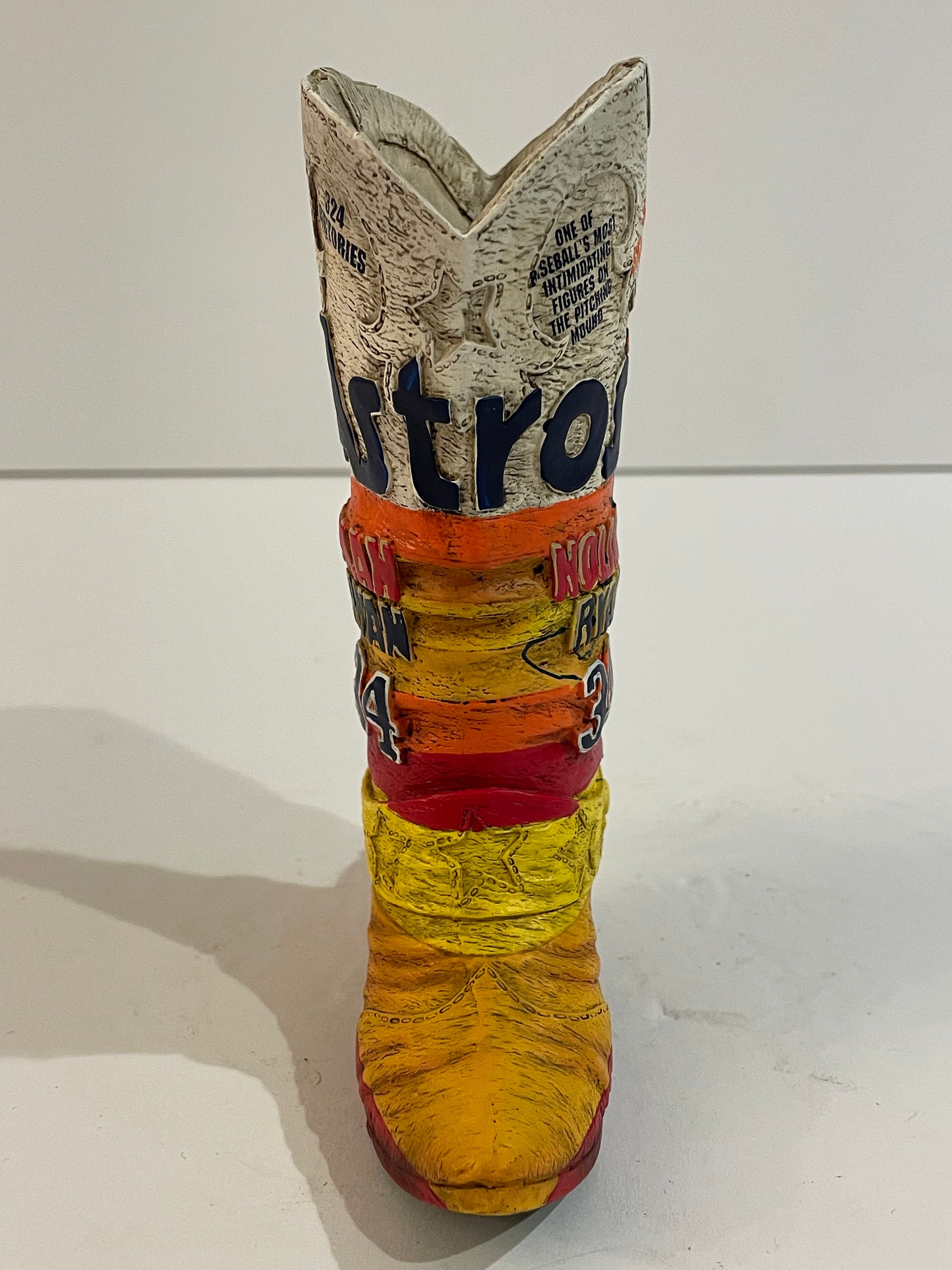 Nolan Ryan Astros All Star Cowboy Boot, Made by Forever in 2004