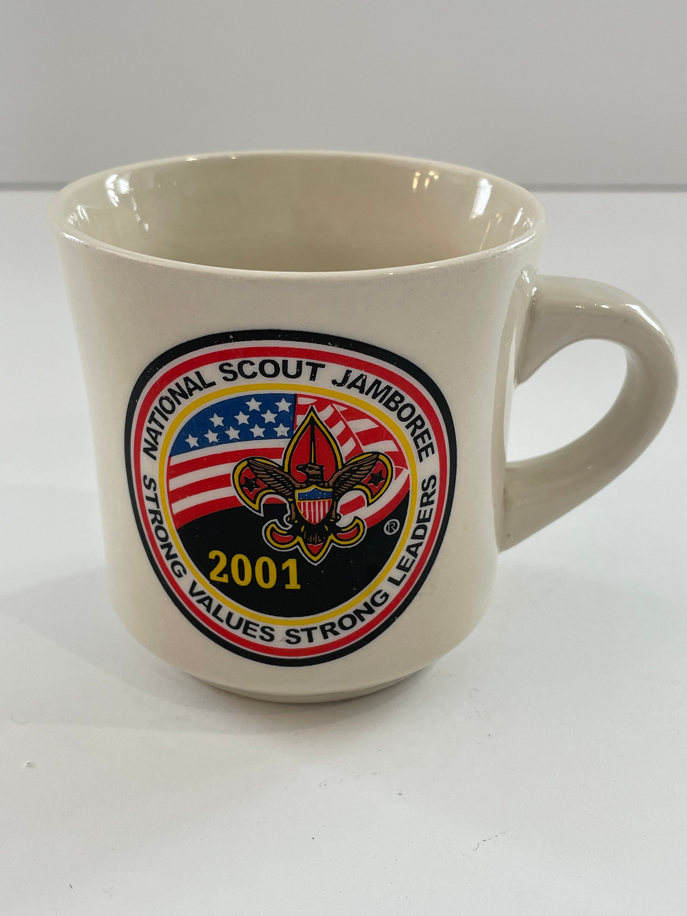Mug Memorabilia, Collectible, vintage, Boy Scout Jamboree mug, 2001