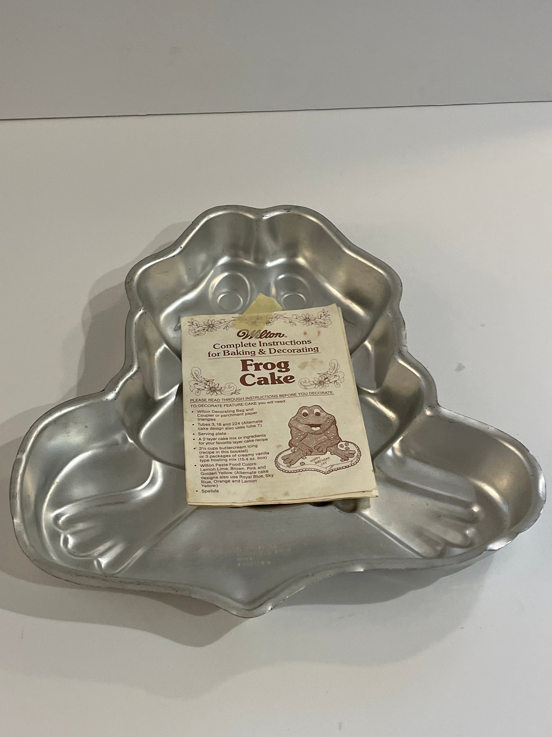 Cake Mould Wilton Frog Cake Pan Wilton Frog Cake Pan From 1979