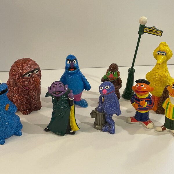 Barrio Sésamo, Muppets, vintage, Gorham Silver, 1971 a 1977
