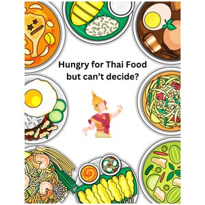 Hongerig naar Thais eten, maar kan niet beslissen? Thai Dish Decider-kaarten kunnen helpen