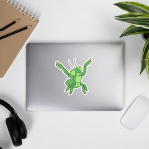 Friendly Gardenhood Mantis - stickers