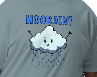 ¡Hurra! Linda nube de lluvia - camiseta