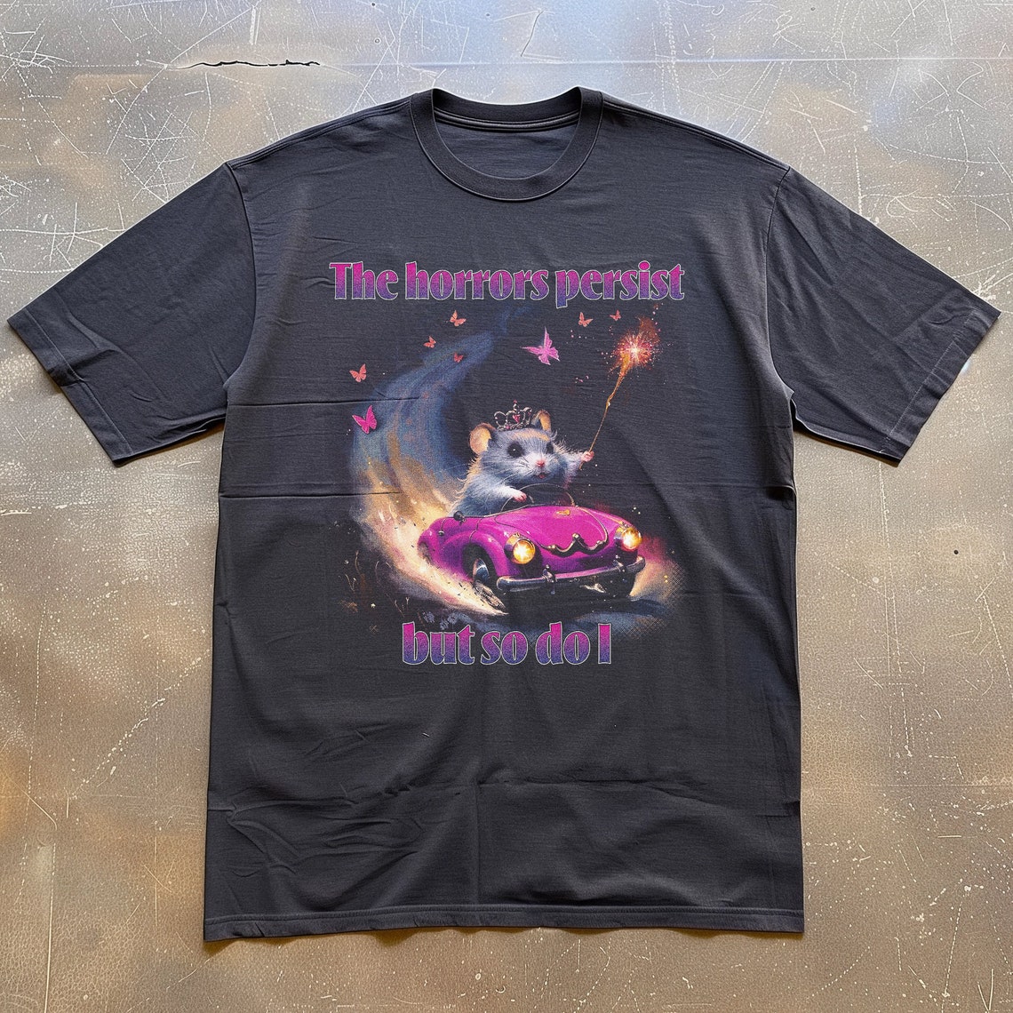 The Horrors Persist But So Do I T Shirt Etsy the-horrors-persist-but-so-do-i-t-shirt-etsy