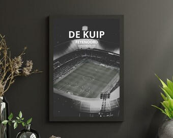 Feyenoord Rotterdam De Kuip Poster Gimenez