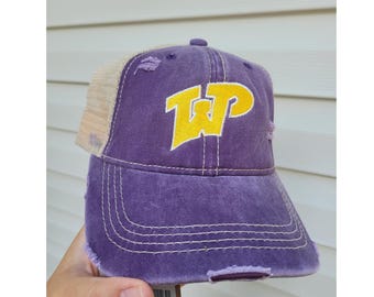 C.C.  WP Embroidered Distressed Hat