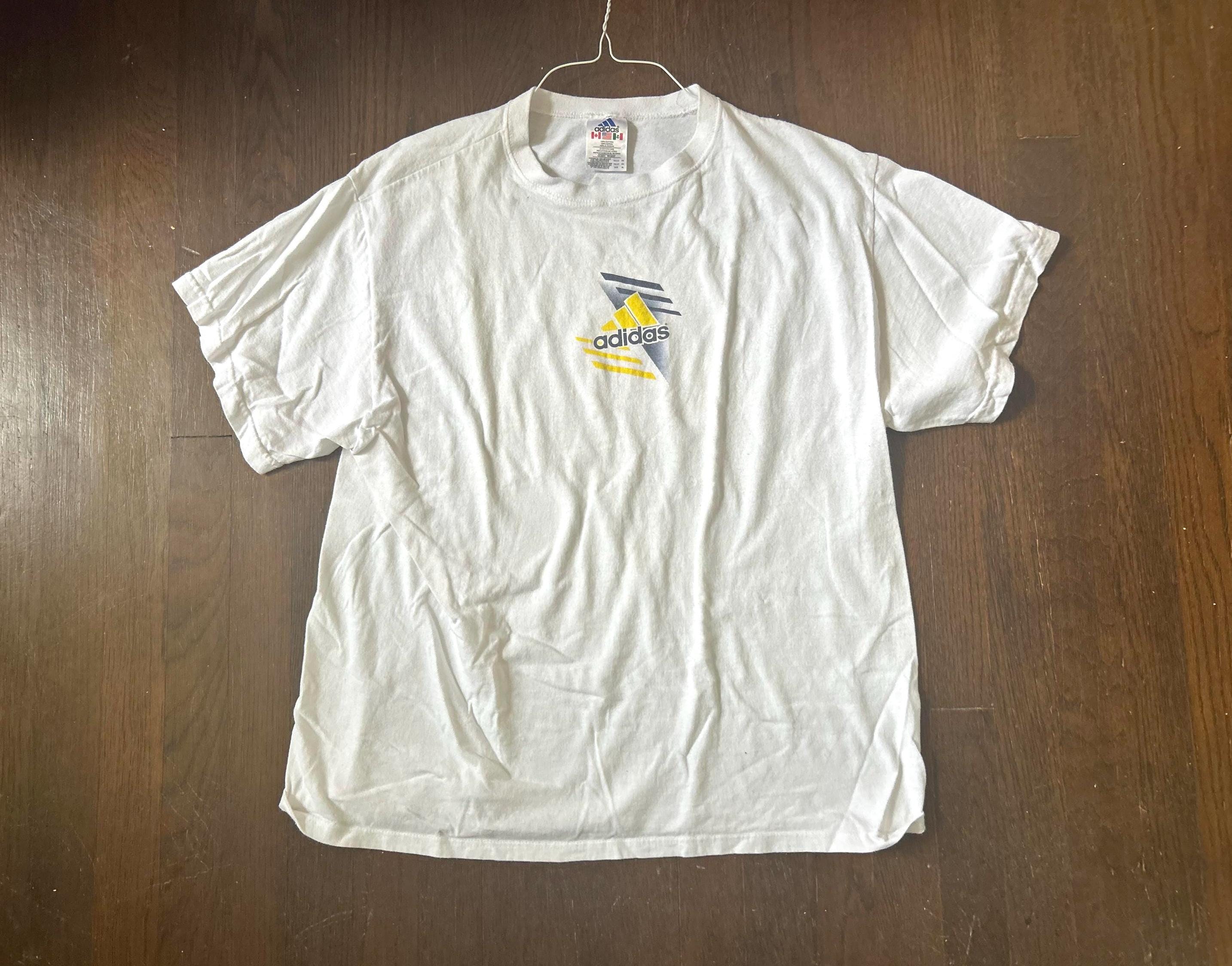 90s Adidas T Shirt - Etsy
