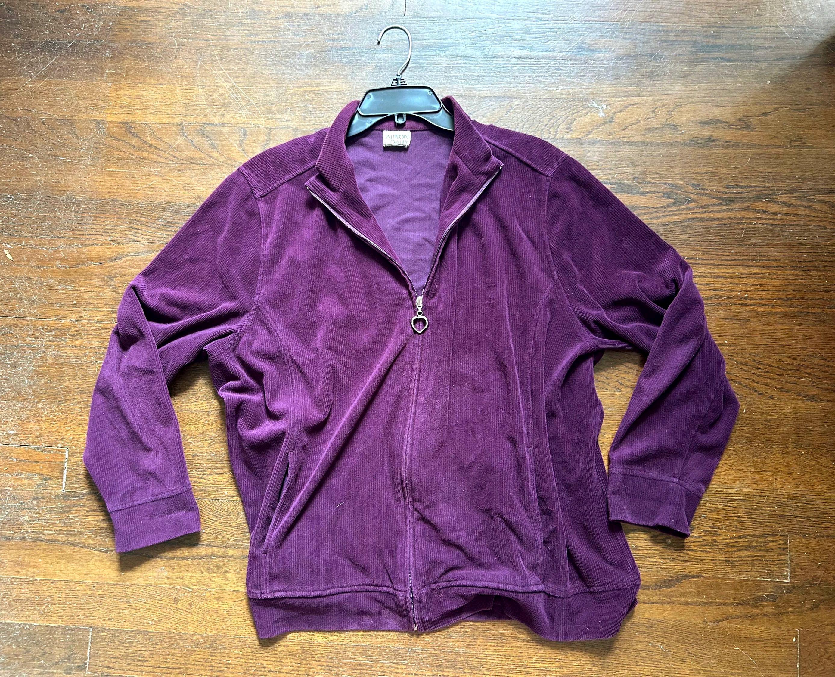 Purple Velvet Tracksuit