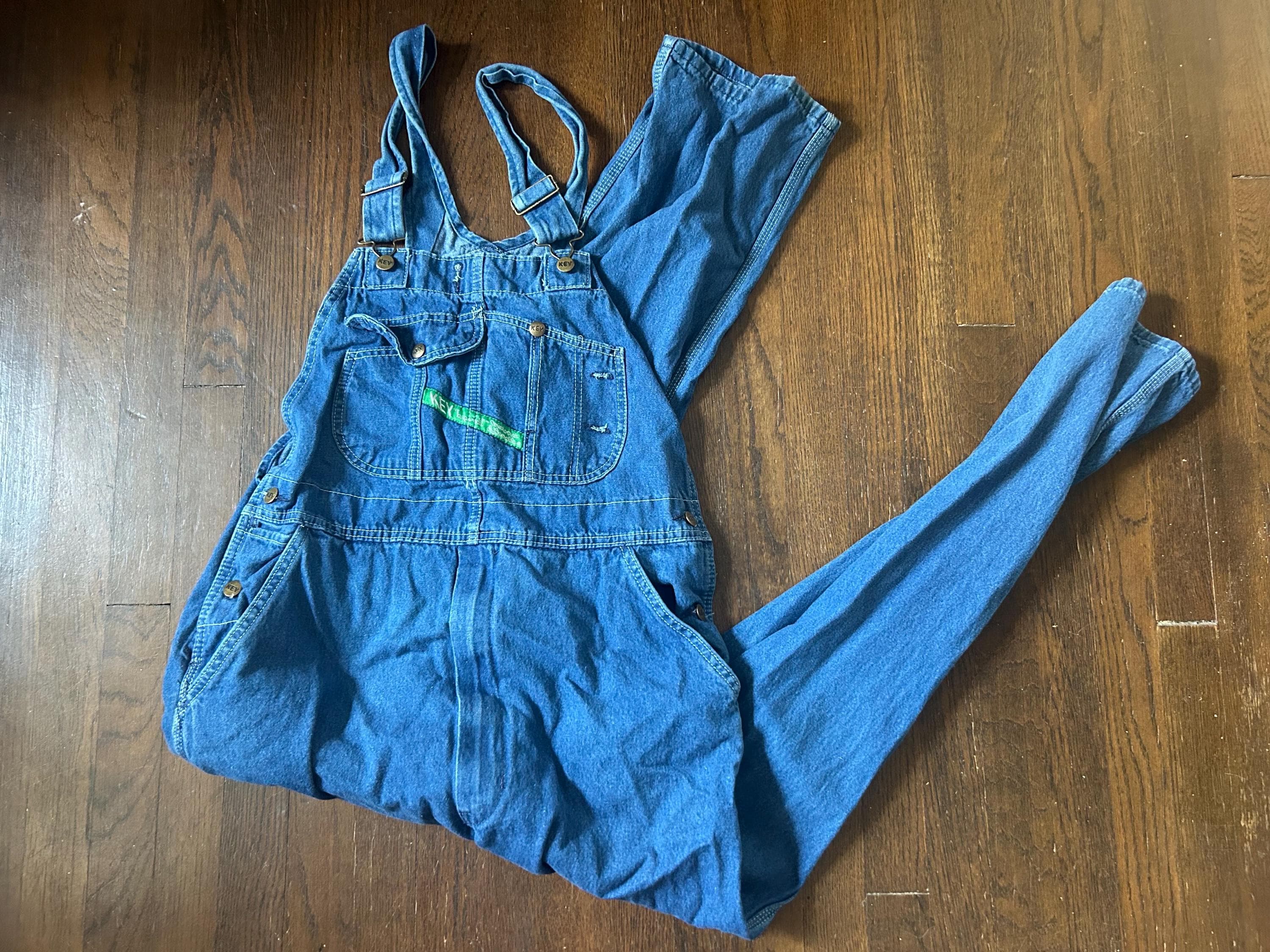 Key Vintage Overalls - Etsy