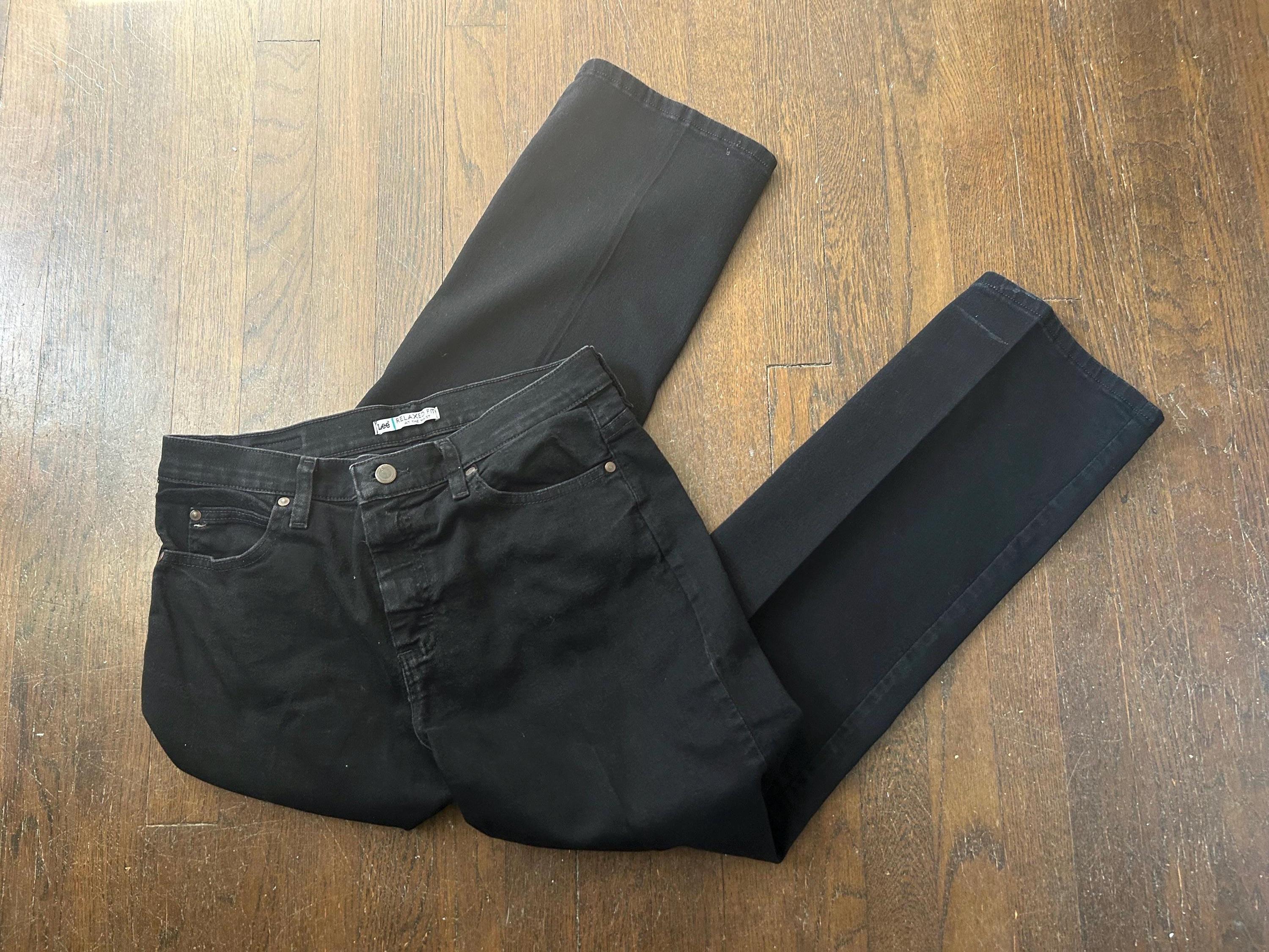 Vintage Lee Jeans Black - Etsy