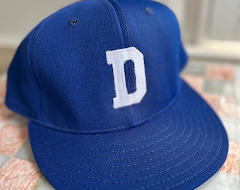 Vintage D Sports embroidered blue Trucker Baseball Hat