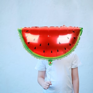 Watermelon balloon, One in a Melon, watermelon decor, watermelon birthday decor, watermelon party, watermelon balloon decor, Fruit Party