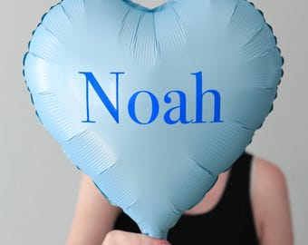 Balloon sticker, Personalised Balloon, custom vinyl decal name balloon, custom print name in balloon