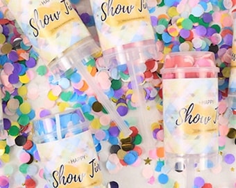 Confetti Push Pop – verjaardag, bruiloft en babyshower