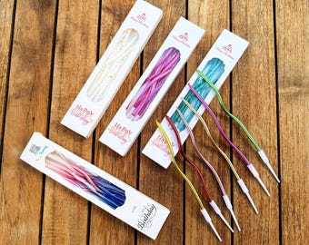 Twisted Curved Birthday Candles - Gold Silver Rose Candles -  Cake Decorations, Wavy Birthday Candles Metallic 6pcs