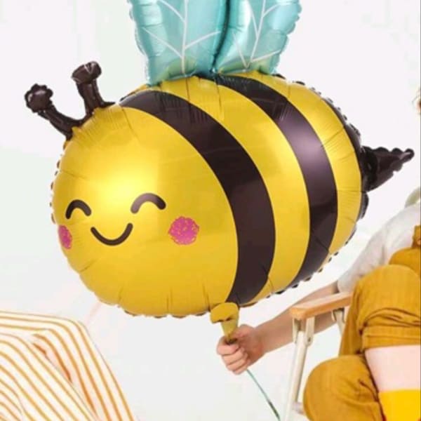 1st bee day Bumble Bee Party Balloon, bee baby shower, First Birthday Decor, Bee Day Celebration, Adorable Busy Bee Theme bumble
