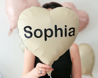 Happy birthday decal, Custom vinyl decal name balloon, custom print name in balloon, Balloon sticker, Personalised Balloon name