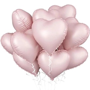 Pink baby shower, heart balloon, sage balloon, girl baby shower, Gender Reveal Celebration Balloon, Gender Reveal Decor, boy or girl party