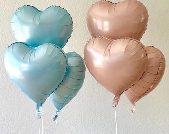 Gender Reveal Celebration Balloon, hi or she, Baby Shower decor, Blue and Pink Balloons, Gender Reveal Decor,  boy or girl party, oh baby
