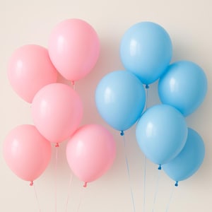 Latexballon, blauwe en roze Gender Reveal Celebration-ballonset, Reveal-feest, babyshowerdecor, ballon meisje of jongen