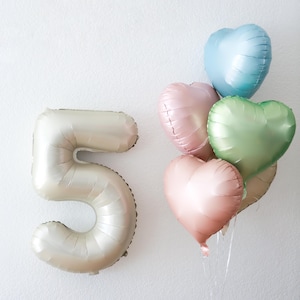 Spring Neutral Pastel Balloons, Beige pastel, for 1st Birthday Party, Birthday Decor, Baby girl birthday decor, Girls just wanna be