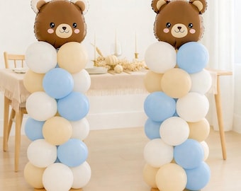 Björnens 1-årsfest, björnballong, björnfödelsedagsset, nallebjörnsfödelsedagsfest, nallebjörnsballong