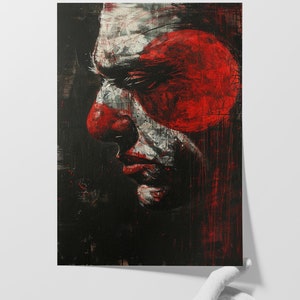 Misterio onírico: Impresión Giclée de Bellas Artes / Expresión surrealista / Decoración oscura para el hogar / Arte mural místico / Estética encantadora
