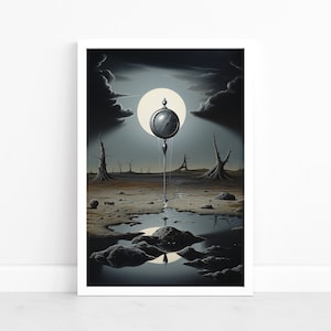 Abstract Dreamscape: Surreal Poster | Surrealism Print Artwork | Wall Decor | Modern Surreal Wall Art | Abstract Illustration Print