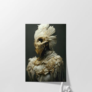 Enigmatic Dreamscape: Fine Art Giclée Print | Surreal Artistry | Dark Home Decor | Gothic Aesthetic | Wall Art Mystique | Gothic Ornament