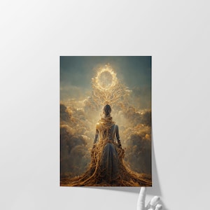 Ethereal Enchantment: Fine Art Giclée Print | Surreal Art Print | Dark Home Decor | Gothic Artistry | Wall Art Mystique