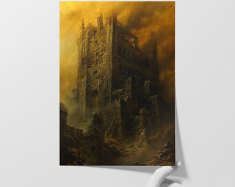 Susurros Cósmicos: Impresión Giclée de Bellas Artes / Arte Surrealista / Decoración Oscura para el Hogar / Arte Mural Enigmático / Estética Cautivadora / Belleza Mística