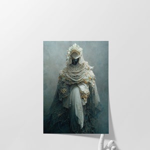 Enigmatic Surrealism: Fine Art Giclée Print | Wall Art Monumental Fantasia | Surreal Art Print | Dark Home Decor | Gothic Artistry